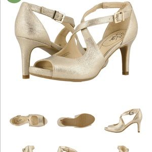 Champagne bridal/prom shoes